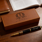 Set de bolígrafo personalizado Thank You for Your Support and Guidance con nombre e inicial Uso diario Regalo del Día del Maestro para profesores Profesores