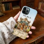 Personalised Multi-Device Bookstore Phone Case with Name for iPhone Birthday Holiday Anniversary Gift for Book Lovers Bookworms