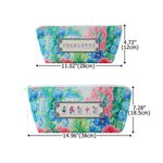 Chinoiserie personalizada con monograma Mahjong Azulejos Bolsa de maquillaje con el nombre de uso diario Mahjong Noche Regalo de cumpleaños para los jugadores de Mahjong