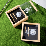 Personalized Monogrammed Initial Name Golf Ball Gift Set Club Competition Souvenir Birthday Gift for Golf Lover Golfer