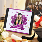 Personalizado Clase de 2026 Globo Foto Tarjeta de Regalo en Efectivo Caja de Supervivencia Paquete de Cuidado Universitario con 20 Tarjetas Regalo de Graduación de la Escuela Secundaria para Estudiant