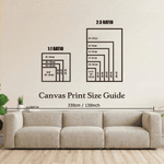 Personalised Nine-Square Grid Photo Giclee Canvas Prints with Letter Title Date Home Decor Anniversary Gift for Family Friend Couple
