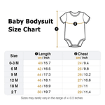 Personalised Heart Puzzle 100% Cotton Baby Bodysuit T-shirt Matching Outfit with Name and Title Mother's Day Birthday Gift for Newborn New Mom