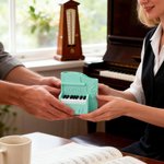 Personalisierte Multi-Color 3D gedruckt Piano Pen Holder mit Namen und Text täglichen Gebrauch Geburtstag Geschenk für Klavierlehrer Student