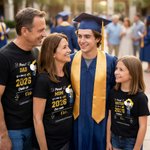 Henkilökohtainen Class of 2026 Cartoon Character 100% puuvilla Kid Adult T-paita nimi Daily Wear Valmistuminen lahja Graduate Family