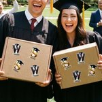 Personalized Graduation Cap Initial Waterproof Stickers with Name Celebration Graduation Party Decor for Graduates