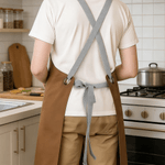 Personalisierte Kochschürze mit Cartoon-Figur und Kuchenmotiv | mit Zitat und Namen | Backschürze | Geschenk für Backliebhaberinnen Mama und Oma