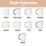 Personalised Pink Girl Loves Golf 11 oz 15 oz Ceramic Mug with Name and Coaster Daily Use Birthday Gift for Golfers Golf Lovers