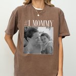 Personalized Vintage Photo Multicolor 100% Cotton Unisex T-shirt with Name Birthday Father's Day Mother's Day Gift for Mom Dad