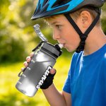 Personalized Gradient Color 17 oz / 32 oz Sports Water Bottle with Name Daily Use Sports Gift for Teenager Sports Lovers