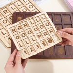 Tablero de Práctica de Madera Personalizado Clásico Mahjong Charleston con Texto Torneo de Mahjong Noche de Mahjong Regalo para Amante del Mahjong