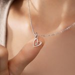 Collar Colgante Personalizado 1-5 Corazones Delicada Joyería con Inicial Uso Diario Cumpleaños Día de la Madre Regalo para Mamá Amiga