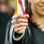 Gepersonaliseerde klas ringen voor mannen vrouwen, Sterling zilver geboortesteen naam afstuderen Ring Senior ringen geschenken voor afgestudeerden