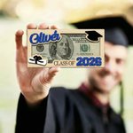 Personalized Congratulations Class of Graduation Wooden Money Holder with Name and Year Graduation Party Gift for Graduates Students