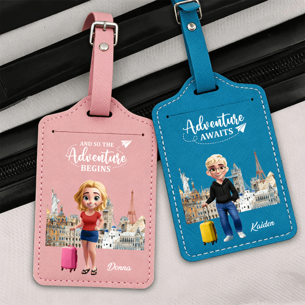 Porte passeport personnalisé avec nom et citation Cadeau de voyage pour les filles qui aiment voyager