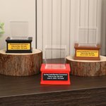 Personalised Golf Ball Display Stand with Text Home Decor Game Day Gift for Golf Enthusiasts