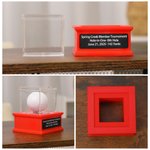 Personalised Golf Ball Display Stand with Text Home Decor Game Day Gift for Golf Enthusiasts