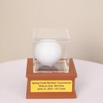 Personalised Golf Ball Display Stand with Text Home Decor Game Day Gift for Golf Enthusiasts
