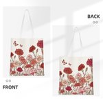 Borsa Tote personalizzata con nome Accessori da viaggio Festa della mamma Regalo di compleanno per le donne Ragazze