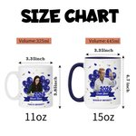 Personalized Multi-Colour Graduation Photo 11 oz 15 oz Ceramic Mug with Name Year and School Name Graduation Season Gift for Graduates