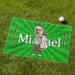 Personalized Cartoon Character Photo Breathable Golf Cart Seat Cover with Name Club Team Birthday Gift for Golf Players Lovers