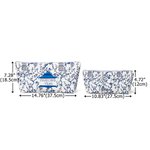 Personalized Chinoiserie Mahjong Tiles Pouch Makeup Bag with Text Travel Accessory Birthday Gift for Mahjong Lovers