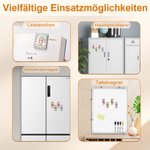 Personalisiertes Magnetisches Lesezeichen mit Namen Initiale und süßem Tiermotiv auf Wolke Geburtstag Weihnachten Geschenk für Kinder Bücherwürmer