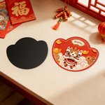 Personalized Cute Chinese-Style Horse Magnetic Fridge Magnet with Name Home Decor Spring Festival New Year Gift for Kids Friends Family