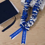 Personalisierte Multicolor Bow-knot Graduation Lei mit Text Graduierung Zubehör Senior Anerkennung Party Geschenk für Absolventen
