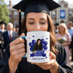 Personalized Multi-Colour Graduation Photo 11 oz 15 oz Ceramic Mug with Name Year and School Name Graduation Season Gift for Graduates