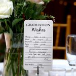 Lot de 15 cartes de vœux de fin d'études personnalisées avec nom et année Cadeau de fin d'études pour les diplômés