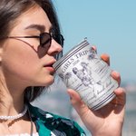 Personalisierte Bleistift Skizze Foto Kokosnuss Baum 12 oz isoliert Wein Becher mit Lippe und Name Reise Verwendung Strand Party Geschenk für Mädchen Bestie Brautjungfer