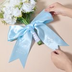 Personalizzato Multi-Color Glitter Monogram Prom Bouquet Sash con nome e anno nastro Wrap Homecoming Graduation Gift per le ragazze laureati