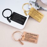 Spersonalizowany brelok Inspirujące Słowa z imieniem i nazwiskiem Torebka Codzienne Motywacyjne Użycie Akcesorium Prezent Urodzinowy dla Najlepszego Przyjaciela