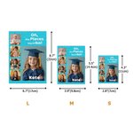 Henkilökohtainen Monivärinen 4-6 Kuvat kollaasi Rakennuksen tiili palapelit nimi Home Decor Esikoulu Lastentarha Valmistuminen lahja lapsille Valmistuneet
