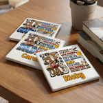 Personalized He Is Dad Christianity 11 oz 15 oz Ceramic Mug with Name and Coaster Father's Day Birthday Gift for Father Grandpa