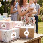 Etiquettes personnalisées en forme d'ours en peluche pour mon premier anniversaire avec nom Décoration de cadeau DIY Baby Shower Birthday Favor pour enfants