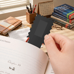 Personalised Retro Multicolour Apple Pencil Notebook Magnetic Wavy Bookmark Clip with Text Teacher Appreciation Birthday Gift for Teachers Book Lovers