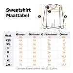 Gepersonaliseerd Geborduurd Unisex Sweatshirt van 100% Katoen met Kindernamen Cadeau voor Moederdag Vaderdag of Geboorteaankondiging
