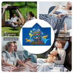 Coperta morbida personalizzata Feel the Drip Soccer Pattern con nome Home Decor Regalo di compleanno del club di calcio per gli amanti del calcio