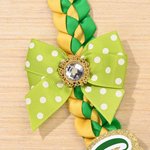Personalised Polka Dot Bow Rhinestone Two-Coloured Braided Graduation Ribbon Lei with Texts Graduation Party Gift for Graduates
