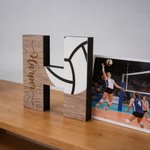 Pelota deportiva personalizada en forma de letra Decoración de escritorio con nombre Decoración para el hogar Regalo de graduación de fin de temporada para jugador amante de los deportes