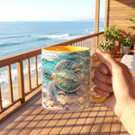 Personalized Sea Turtle 11oz / 15oz Ceramic Mug with Name and Handle Birthday Anniversary Gift for Sea Turtle Lovers Families