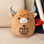 Regalo de graduación personalizado con nombre y año para graduados de la promoción 2026.