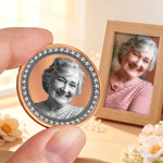 Henkilökohtainen valokuva Teksti muistokolikko Display Stand Pet & Human Loss Sympathy Memorial Day lahja perheelle Ystävät