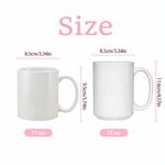 Personalized Sea Turtle 11oz / 15oz Ceramic Mug with Name and Handle Birthday Anniversary Gift for Sea Turtle Lovers Families