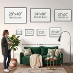 Personalised Cute Duck Flock Watercolor Canvas Paints with Name Wall Art Home Decor Mother's Day Gift for Grandparents
