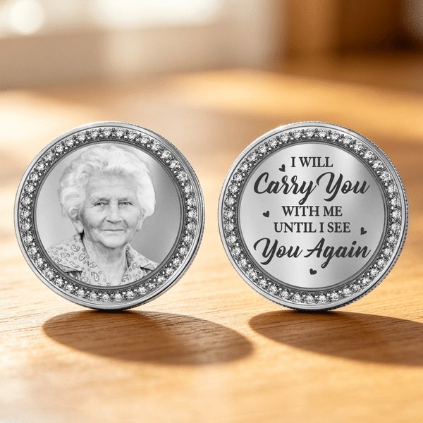 Henkilökohtainen valokuva Teksti muistokolikko Display Stand Pet & Human Loss Sympathy Memorial Day lahja perheelle Ystävät