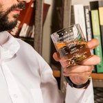 Personalised Promoted to Daddy Old-Fashioned 10 oz Whiskey Glass with Names Daily Use Father's Day Anniversary Gift for Father