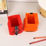 Portamatite personalizzato multicolore a forma di violino con nome e decorazione da scrivania Regalo di compleanno per amici di famiglia amanti della musica